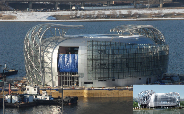 2011년 1월 6일 '채빛섬' 공사현장