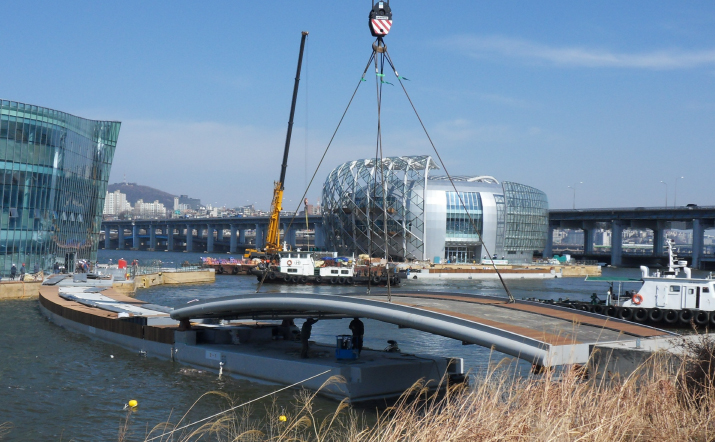 가빛섬 연결도교 설치